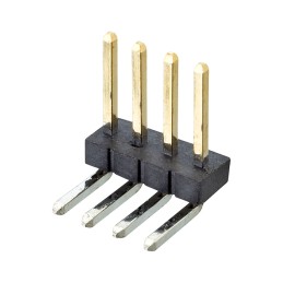 1 pcs : M50-3930442 - CONN HEADER R/A 4POS 1.27MM