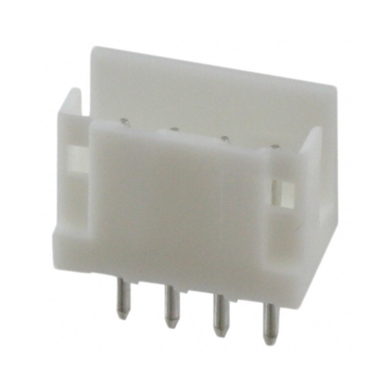 1 pcs : 292133-4 - CONN HEADER VERT 4POS 2MM