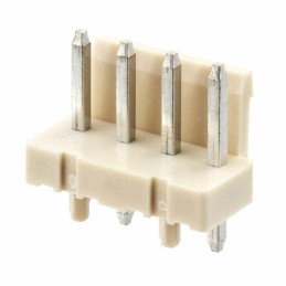 1 pcs : 1744429-4 - CONN HEADER VERT 4POS 3.96MM