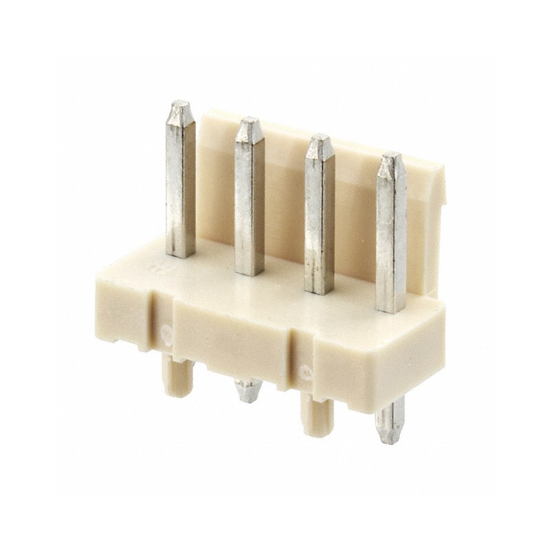 1 pcs : 1744429-4 - CONN HEADER VERT 4POS 3.96MM