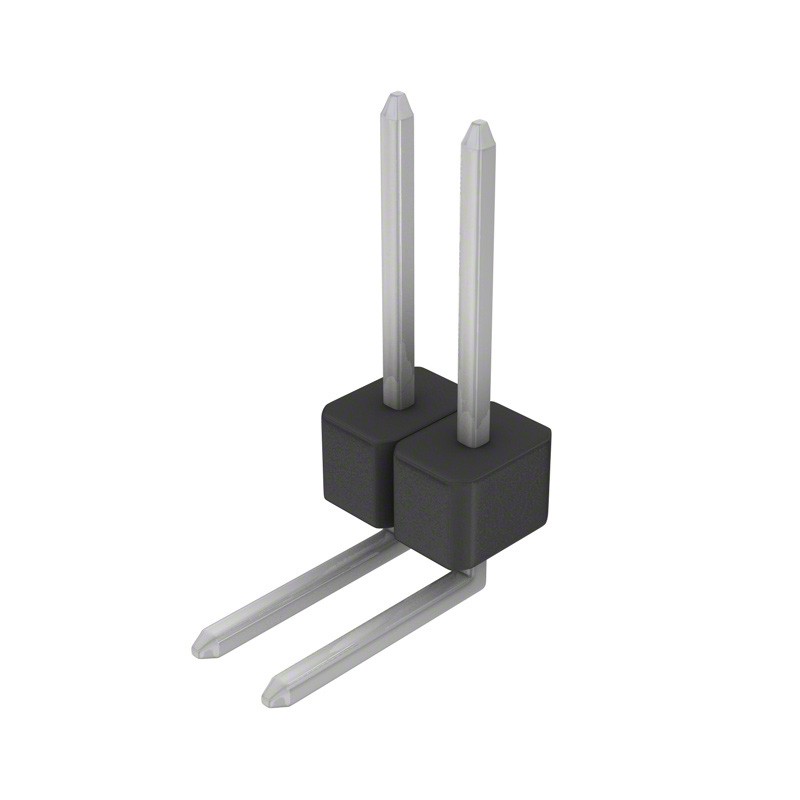 1 pcs : PEC02SGBN - CONN HEADER R/A 2POS 2.54MM