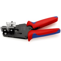 1 pcs - Knipex 12 12 06 Series Precision Insulation Stripper, 0.14mm Min, 6.0mm Max, 195 mm Overall