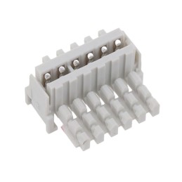 1 pcs : 2-284865-6 - CONN RCPT 6POS IDC 22-24AWG TIN