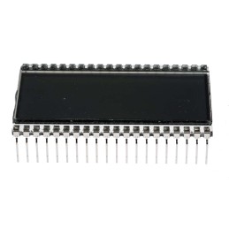 1 pcs - RS PRO 7-Segment LCD Display, Black on Grey, 1 Row by 4 Characters, Reflective