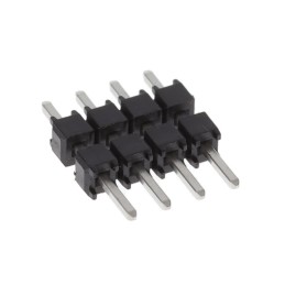 1 pcs : DW-04-08-T-S-256 - CONN HDR 4POS 0.1 STACK T/H TIN