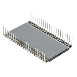 1 pcs - RS PRO 7-Segment LCD Display, Black on Grey, 1 Row by 4 Characters, Reflective