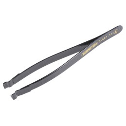 1 pcs - Bernstein 125 mm, Stainless Steel, ESD Tweezers