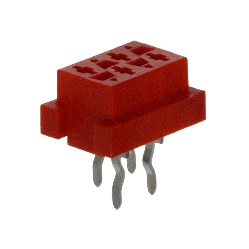 1 pcs : 215079-4 - CONN RCPT 4POS 0.1 TIN PCB