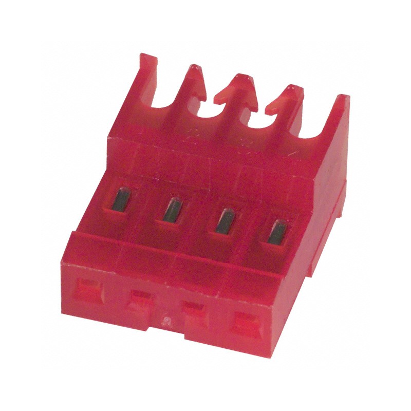 1 pcs : 3-640620-4 - CONN RCPT 4POS IDC 22AWG TIN