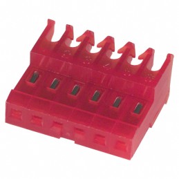 1 pcs : 3-640620-6 - CONN RCPT 6POS IDC 22AWG TIN