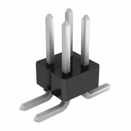 1 pcs : GEC02DABN-M30 - CONN HEADER SMD 4POS 2.54MM