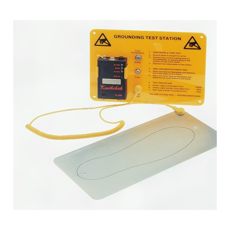 1 pcs - RS PRO Wrist & Foot ESD Tester, With RS Calibration