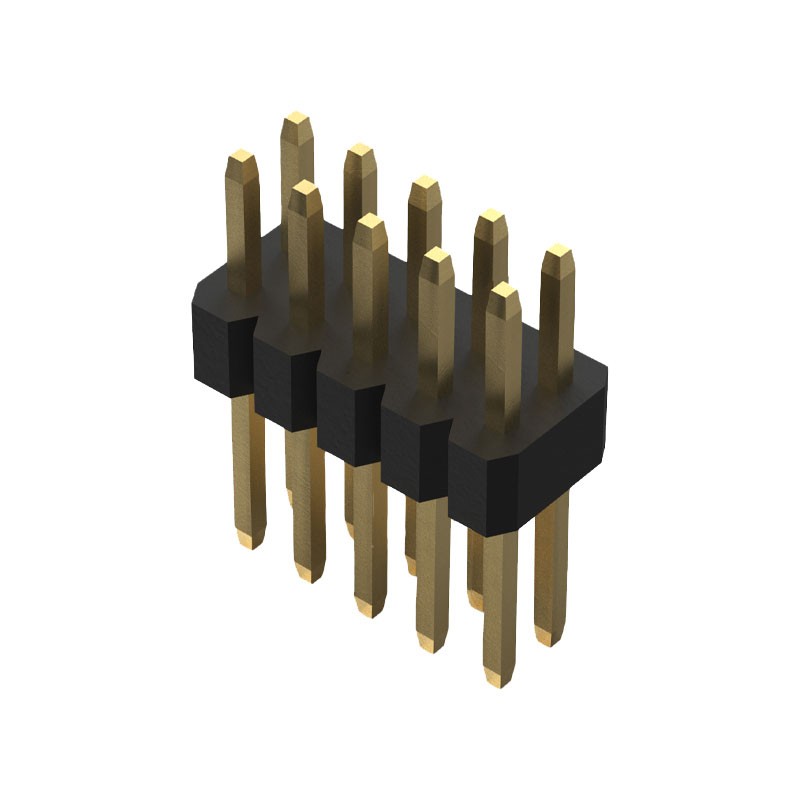 1 pcs : BC035-10-A-0200-0300-L-G - 10W, 1.0MM PITCH PIN HDR, DIL, T