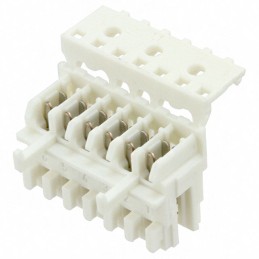 1 pcs : 3-1534796-6 - CONN RCPT 6POS IDC 22-24AWG TIN