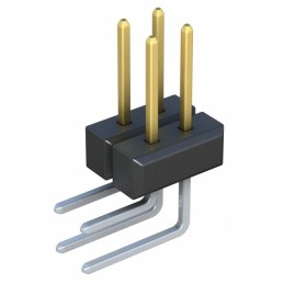 1 pcs : PBC02DBAN - CONN HEADER R/A 4POS 2.54MM