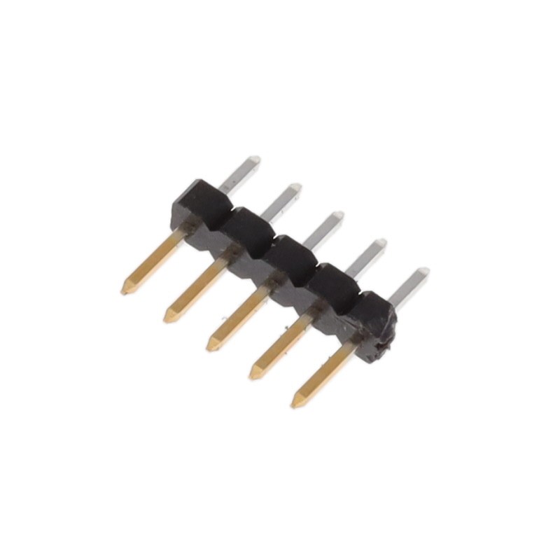 1 pcs : 2355104-5 - 5P,2MM,BRK HDR,SRVT,2.8,0.1AU,TB
