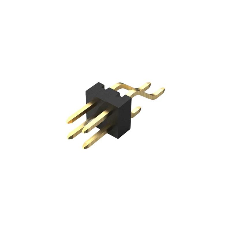 1 pcs : BF135-04-A-0200-0700-0400-L-C - 4POS, 2MM PITCH PIN HDR, DIL, SM
