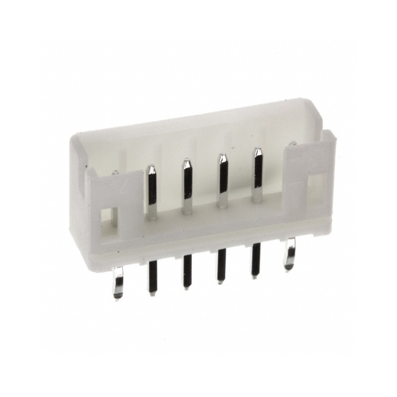 1 pcs : 440054-6 - CONN HEADER VERT 6POS 2MM