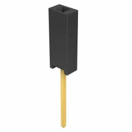 1 pcs : SSQ-101-03-G-S - CONN RCPT 1POS GOLD PCB