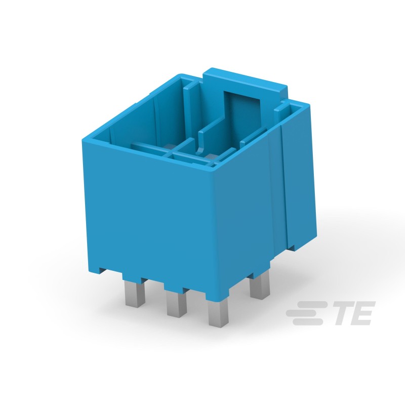 1 pcs : 2423324-6 - HEADER 2X3P BLUE HCI 4.0 PITCH