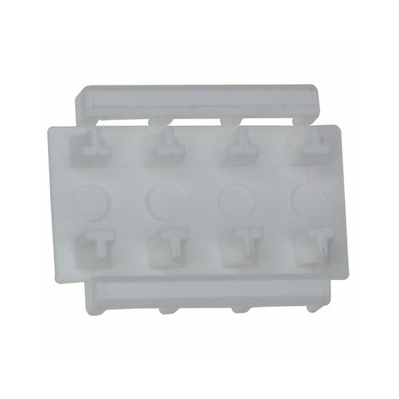 1 pcs : 643071-4 - CONN STRAIN RELIEF COVER 4POS