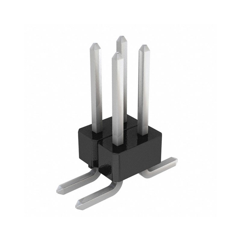 1 pcs : GEC02DFBN-M30 - CONN HEADER SMD 4POS 2.54MM