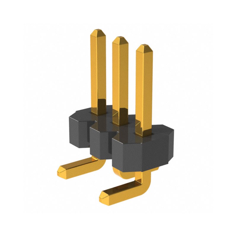 1 pcs : GRPB031VWTC-RC - CONN HEADER SMD 3POS 1.27MM