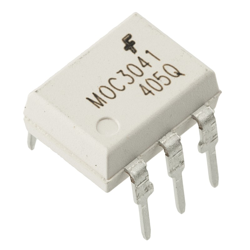 50 pcs - onsemi, MOC3041M DC Input Triac Output Optocoupler, Through Hole, 6-Pin DIP
