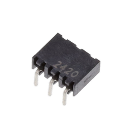 1 pcs : 2314930-3 - 3P,2MM,B-B,REC,SRHZ,2.1,0.76AU,T