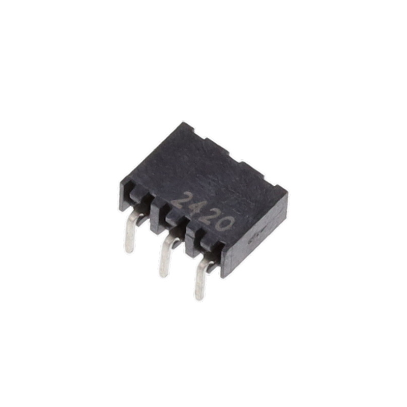 1 pcs : 2314930-3 - 3P,2MM,B-B,REC,SRHZ,2.1,0.76AU,T