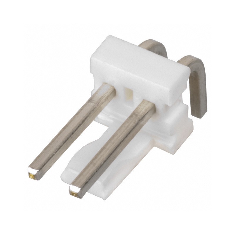 1 pcs : 640387-2 - CONN HEADER R/A 2POS 3.96MM