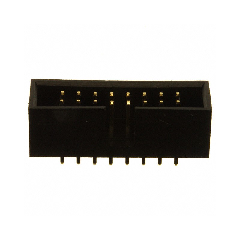 1 pcs : SBH11-PBPC-D08-ST-BK - CONN HEADER VERT 16POS 2.54MM