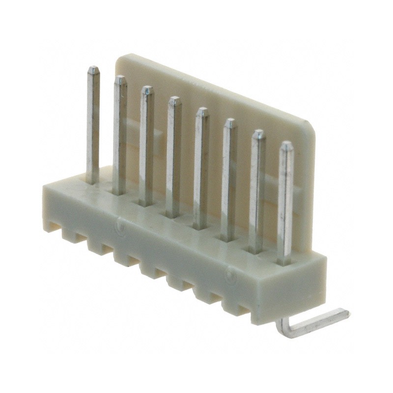 1 pcs : SWR25X-NRTC-S08-RB-BA - CONN HEADER R/A 8POS 2.54MM