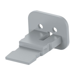 1 pcs : W2SA - WEDGE LOCK, 2P, PLG, GRY, STD, D