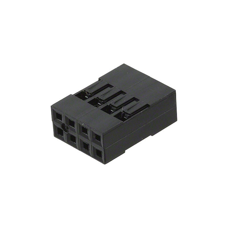 1 pcs : M20-1070400 - CONN RCPT HSG 8POS 2.54MM