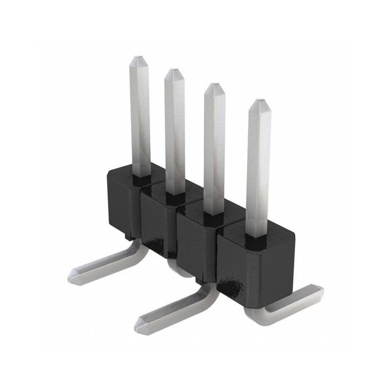 1 pcs : GEC04SABN-M30 - CONN HEADER SMD 4POS 2.54MM