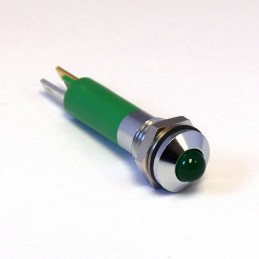 1 pcs - CML Innovative Technologies Panel Mount Indicator, 8mm Mounting Hole Size, Solder Tab Termination, IP67