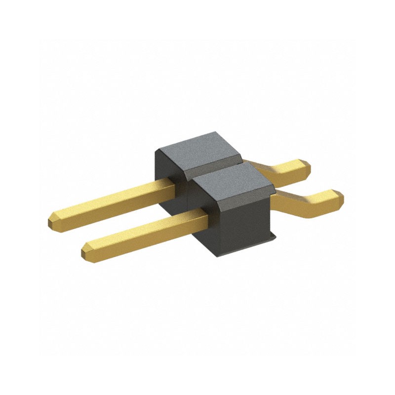 1 pcs : M22-5330205 - CONN HEADER SMD R/A 2POS 2MM