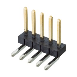 1 pcs : M50-3930542 - CONN HEADER R/A 5POS 1.27MM