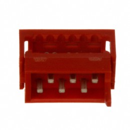 1 pcs : 215083-4 - CONN PLUG 4POS IDC 28AWG TIN