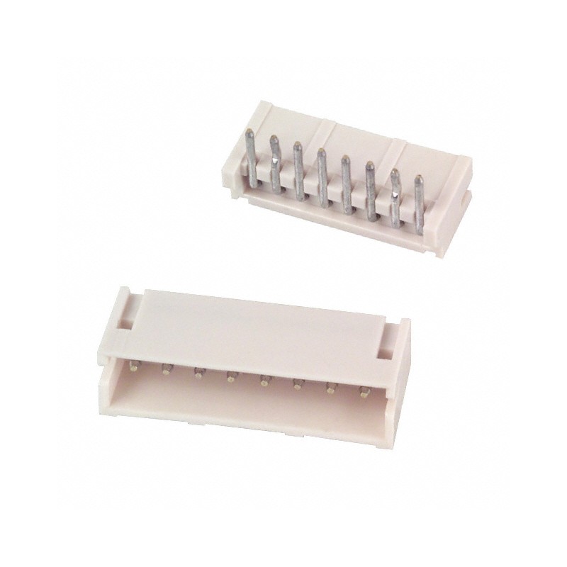 1 pcs : S8B-ZR - CONN HEADER R/A 8POS 1.5MM
