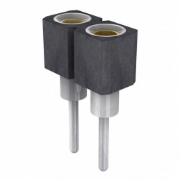 1 pcs : 831-83-002-10-001101 - CONN SOCKET 2POS 0.079 GOLD PCB