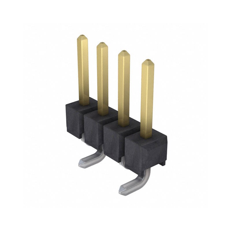 1 pcs : M20-8770442 - CONN HEADER SMD 4POS 2.54MM