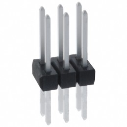 1 pcs : PEC03DFBN - CONN HEADER VERT 6POS 2.54MM