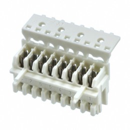 1 pcs : 3-1534796-8 - CONN RCPT 8POS IDC 22-24AWG TIN