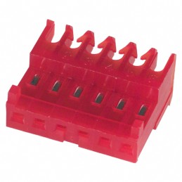 1 pcs : 3-644540-6 - CONN RCPT 6POS IDC 22AWG TIN