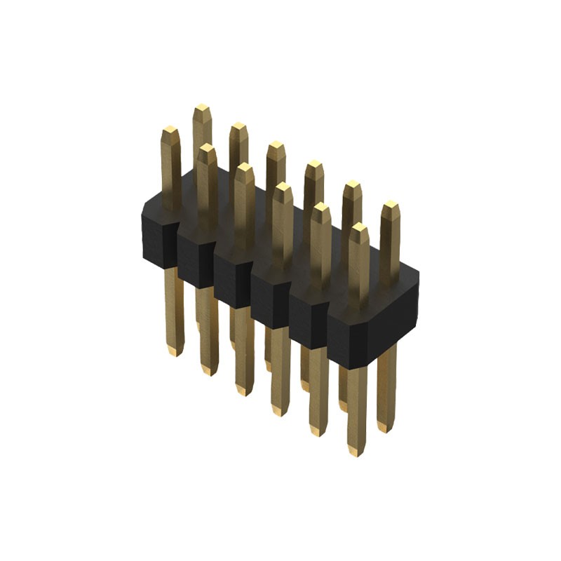 1 pcs : BC035-12-A-0380-0300-L-G - 12W, 1.0MM PITCH PIN HDR, DIL, T