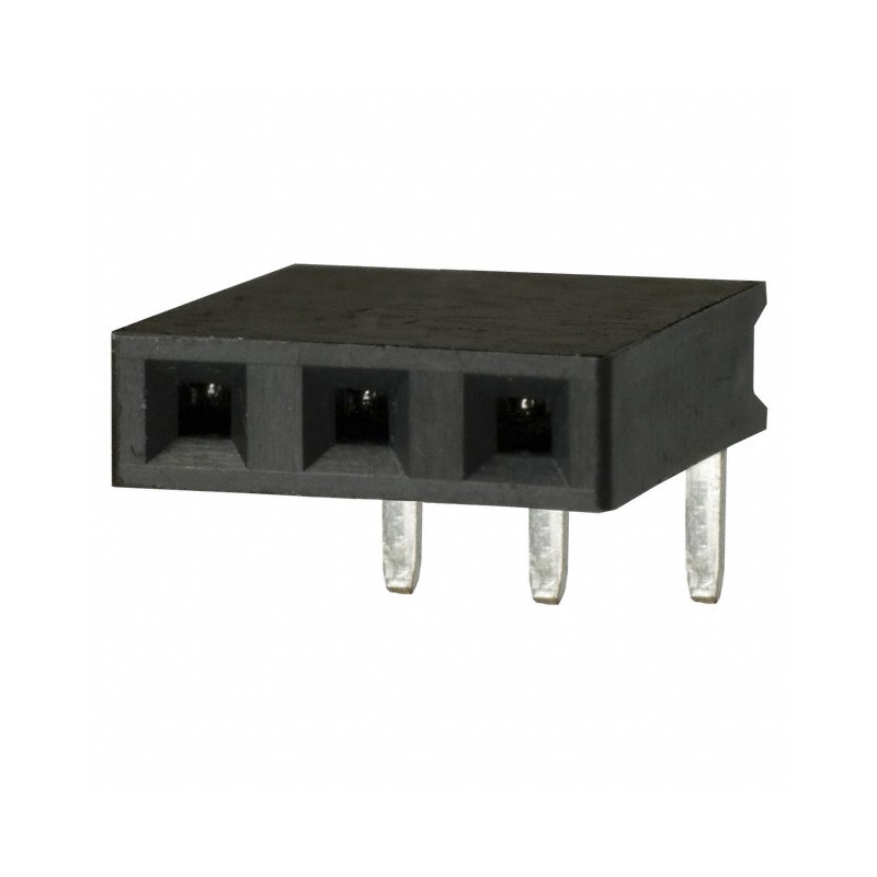 1 pcs : PPTC031LGBN-RC - CONN HDR 3POS 0.1 TIN PCB R/A