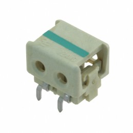 1 pcs : 2-2106751-2 - CONN WIRE IDC 2POS 22AWG PCB RA