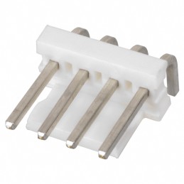 1 pcs : 640387-4 - CONN HEADER R/A 4POS 3.96MM
